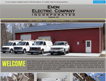 Tablet Screenshot of enonelectric.com